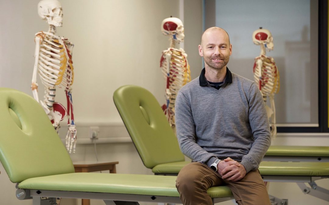 University of Sunderland physiotherapy student Alan Barlow