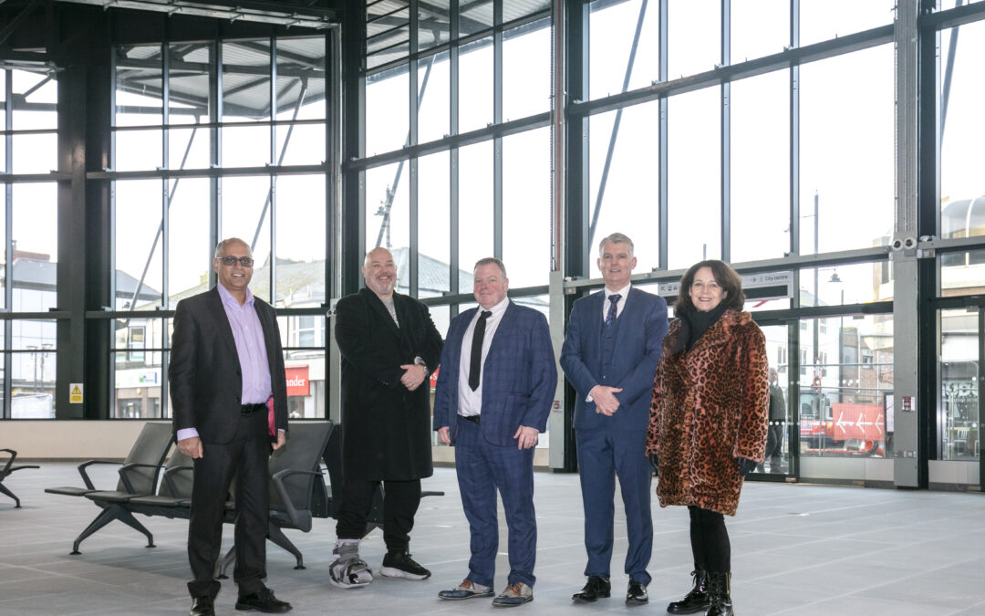 Sunderland's multi-million-pound southern train station entrance has officially opened its doors today [Friday December 8].    