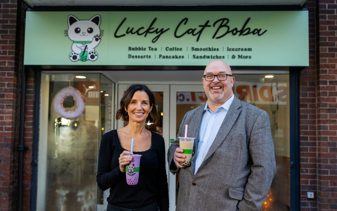 A popular bubble tea café has opened a new, larger store in Sunderland city centre, three years after launching the business.