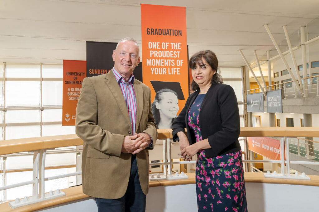University of Sunderland's Dr Derek Watson and Dr Matti Morovat
