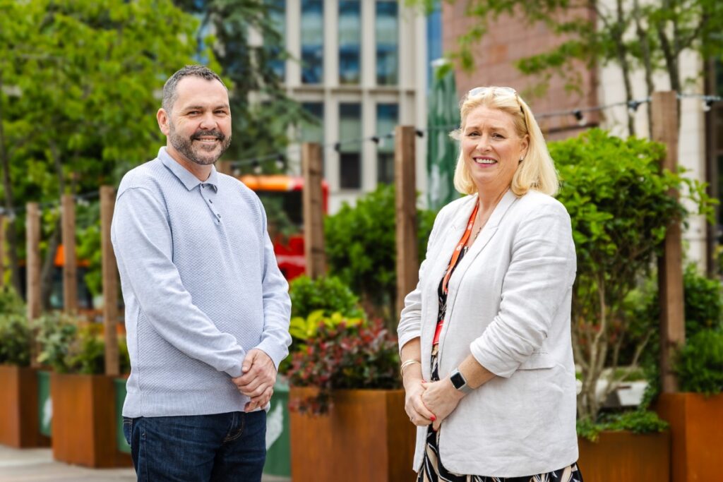 Paul McEldon and Sharon Appleby