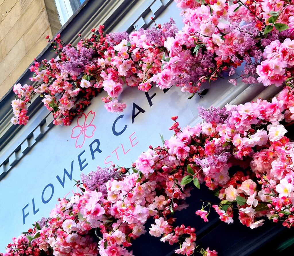 Flower Cafe in Newcastle