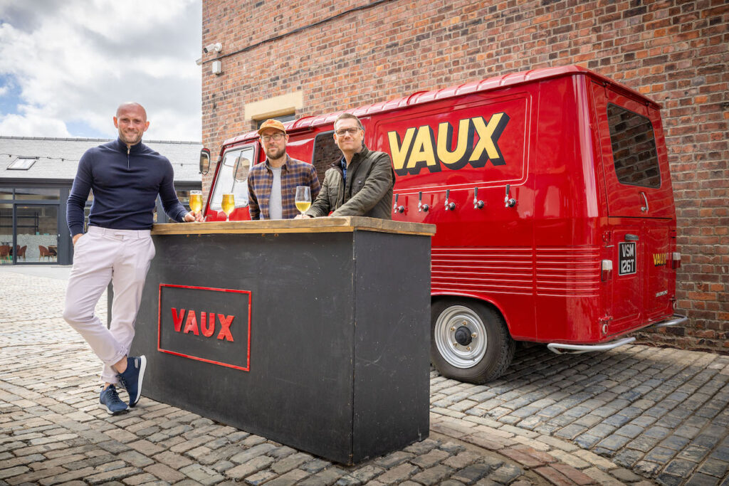 Vaux van and bar at Sheepfolds Stables