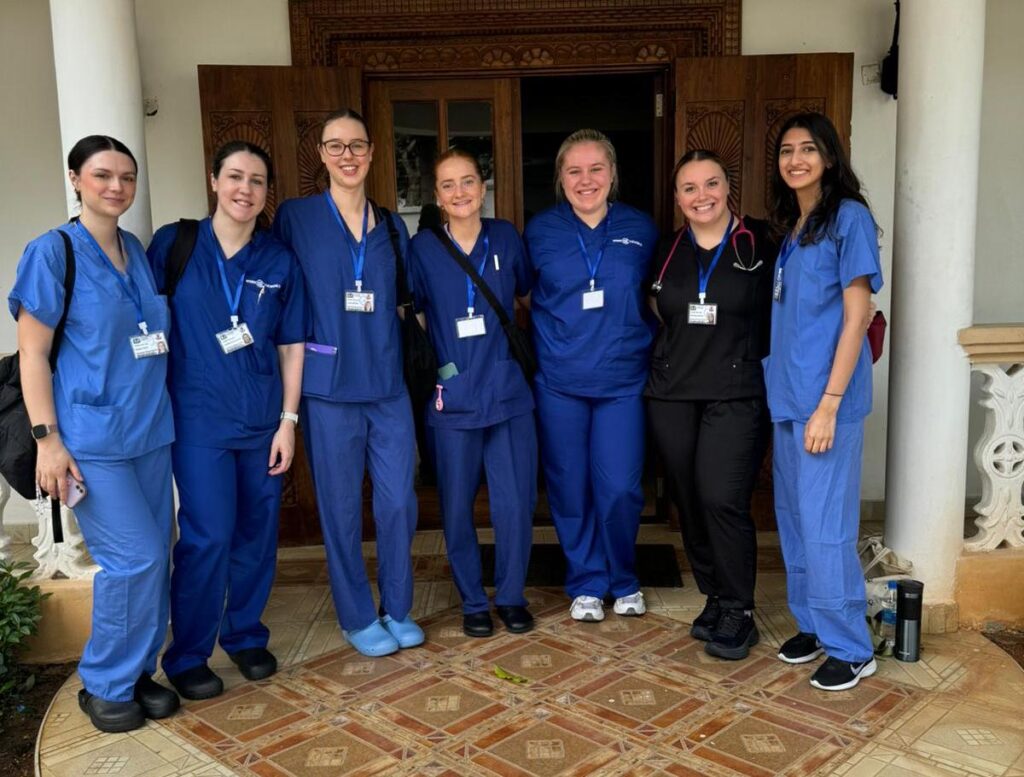 Occupational Therapy students in Tanzania