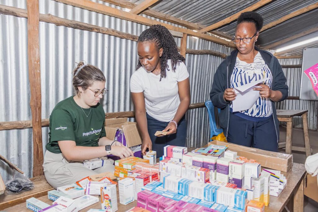 University of Sunderland medical student in Kenya