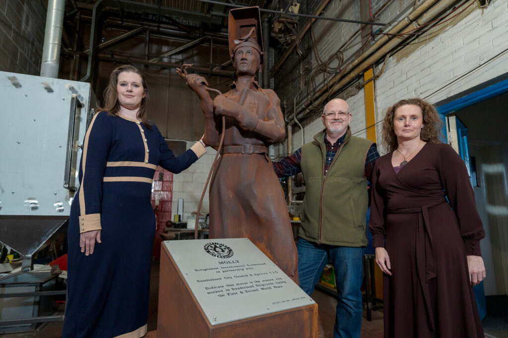 University of Sunderland lectures with new sculptures