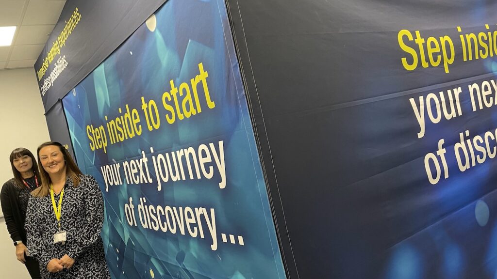 Diane Elgar, Head of Quality, Training, Innovation & HR and Jackie Lanagan, Assistant Principal at East Durham College