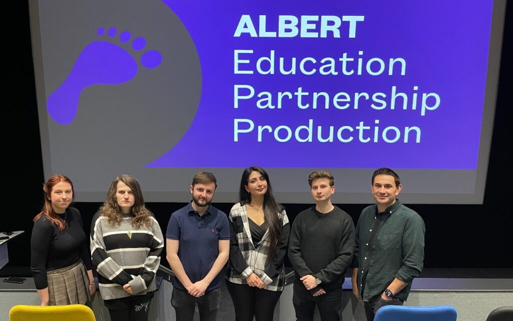 University of Sunderland media production students