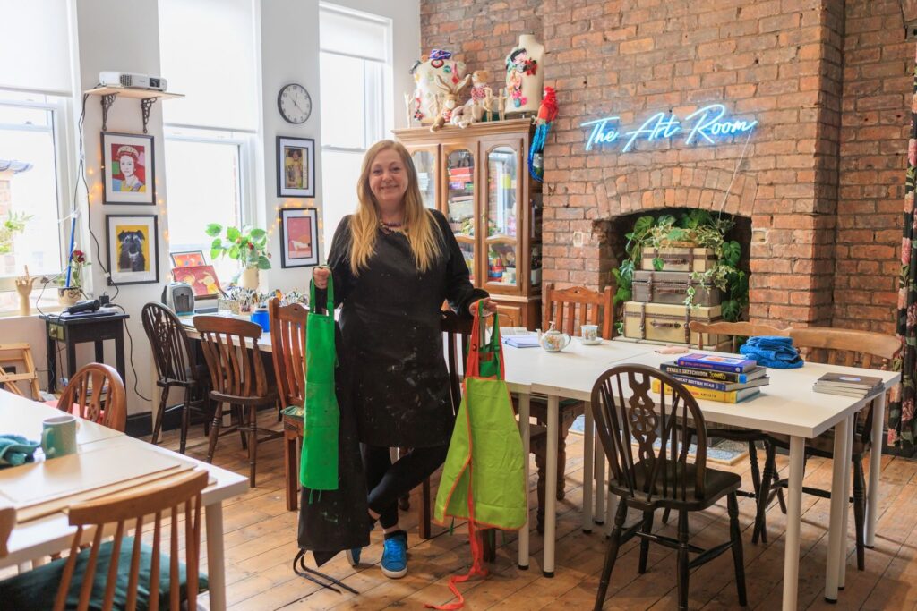 Kerry Cook from The Art Room, Sunderland