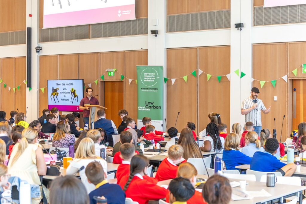 Children taking part at event at City Hall