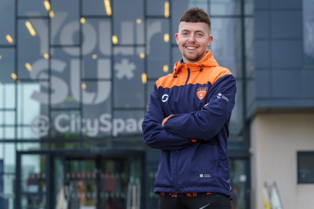 Aaron Steavens at the University of Sunderland