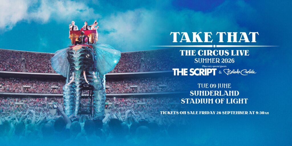 Take That – The Circus Live poster