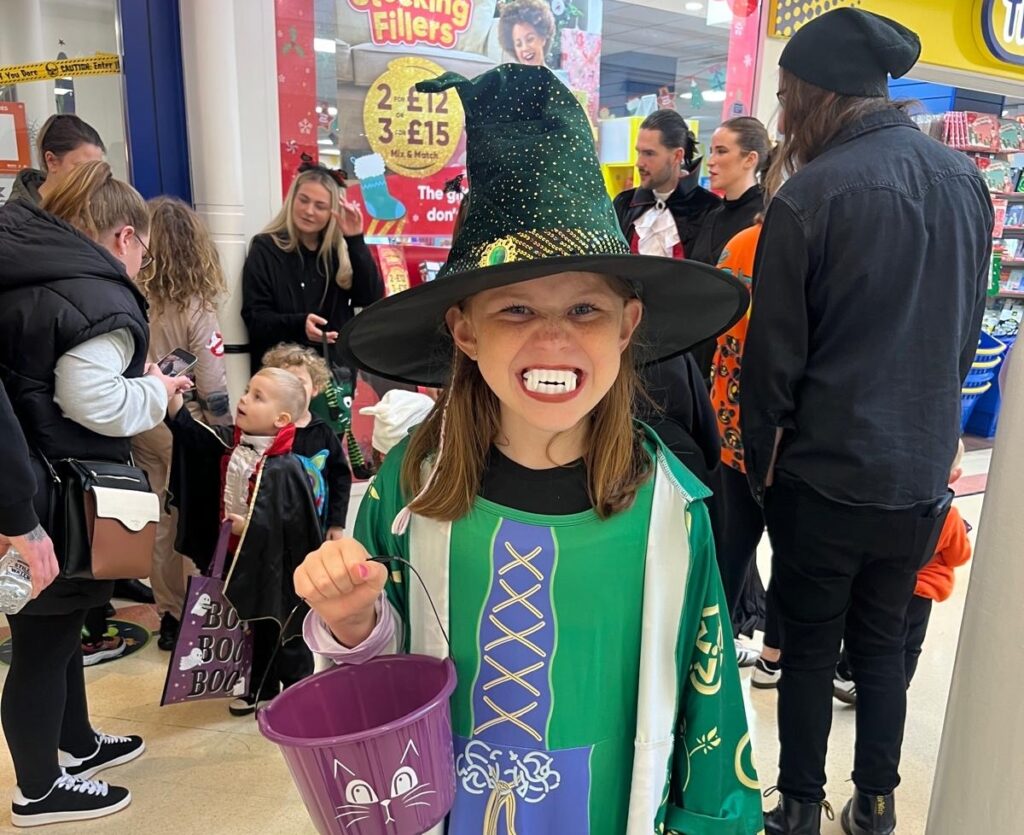 Halloween event at the Bridges