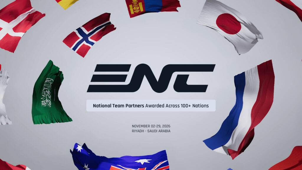 Esports Nations Cup (ENC), set to debut in Riyadh, Saudi Arabia, from 2 - 29 November, 2026.