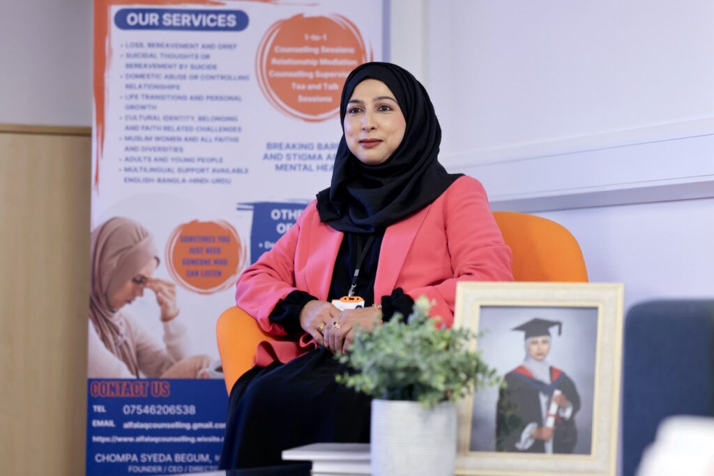 Chompa Syeda Begum, Director of Al-Falaq Counselling