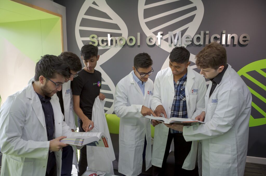 University of Sunderland Medical School students